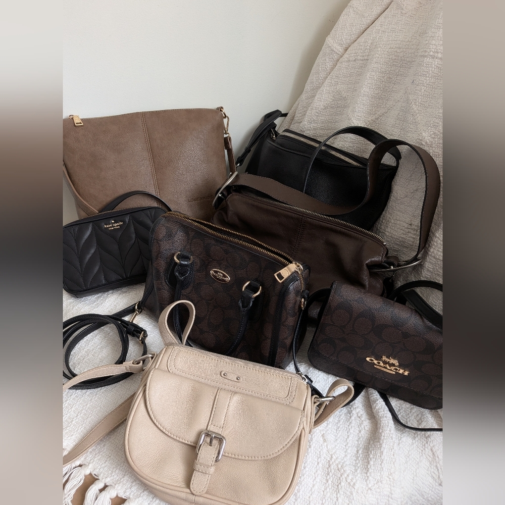 BAGS LOT COACH DANIER KATE SPADE OAK AND FORT LOUENHIDE